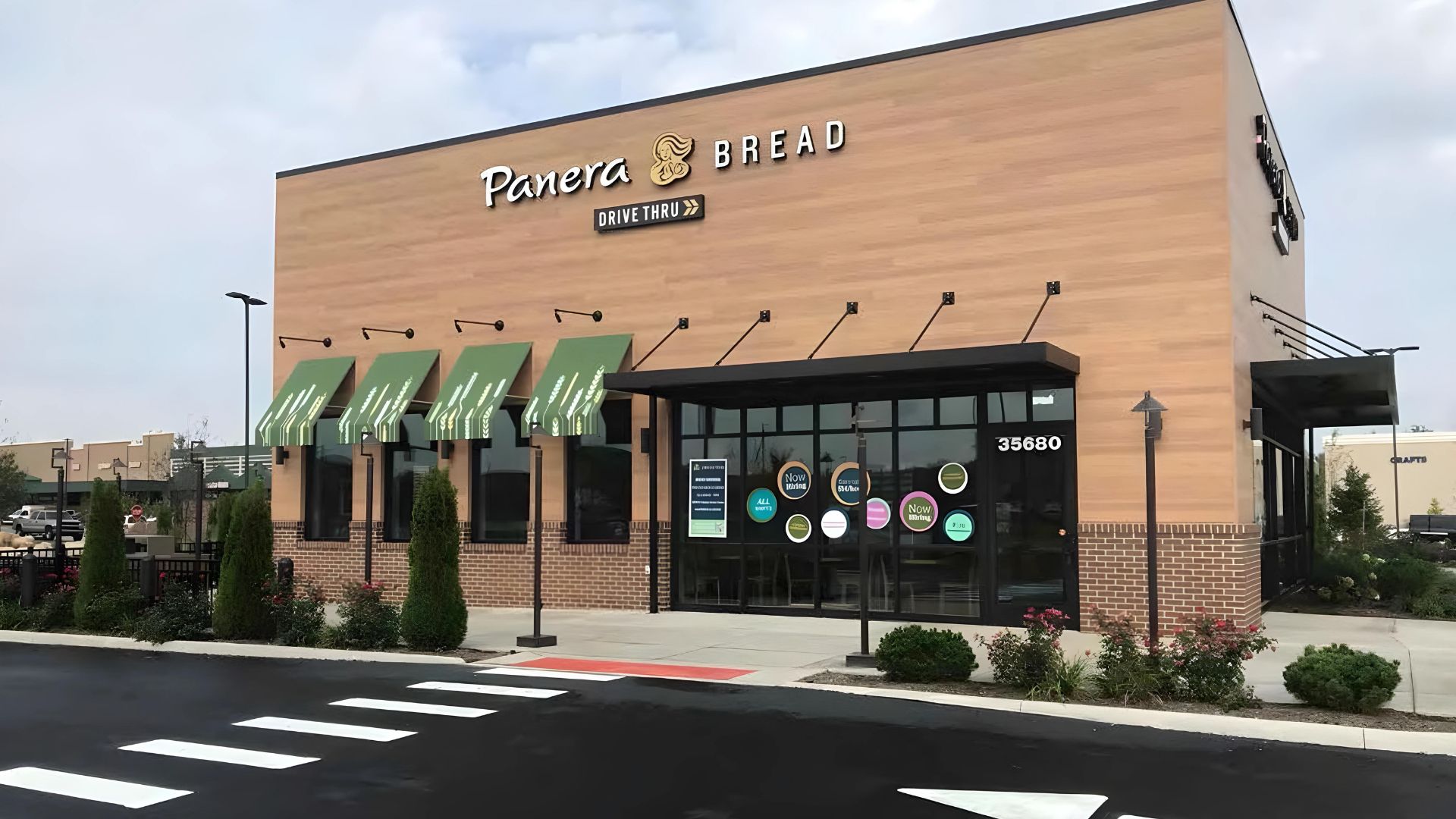 Panera Bread Avon OH Fast Casual Restaurant Entrance