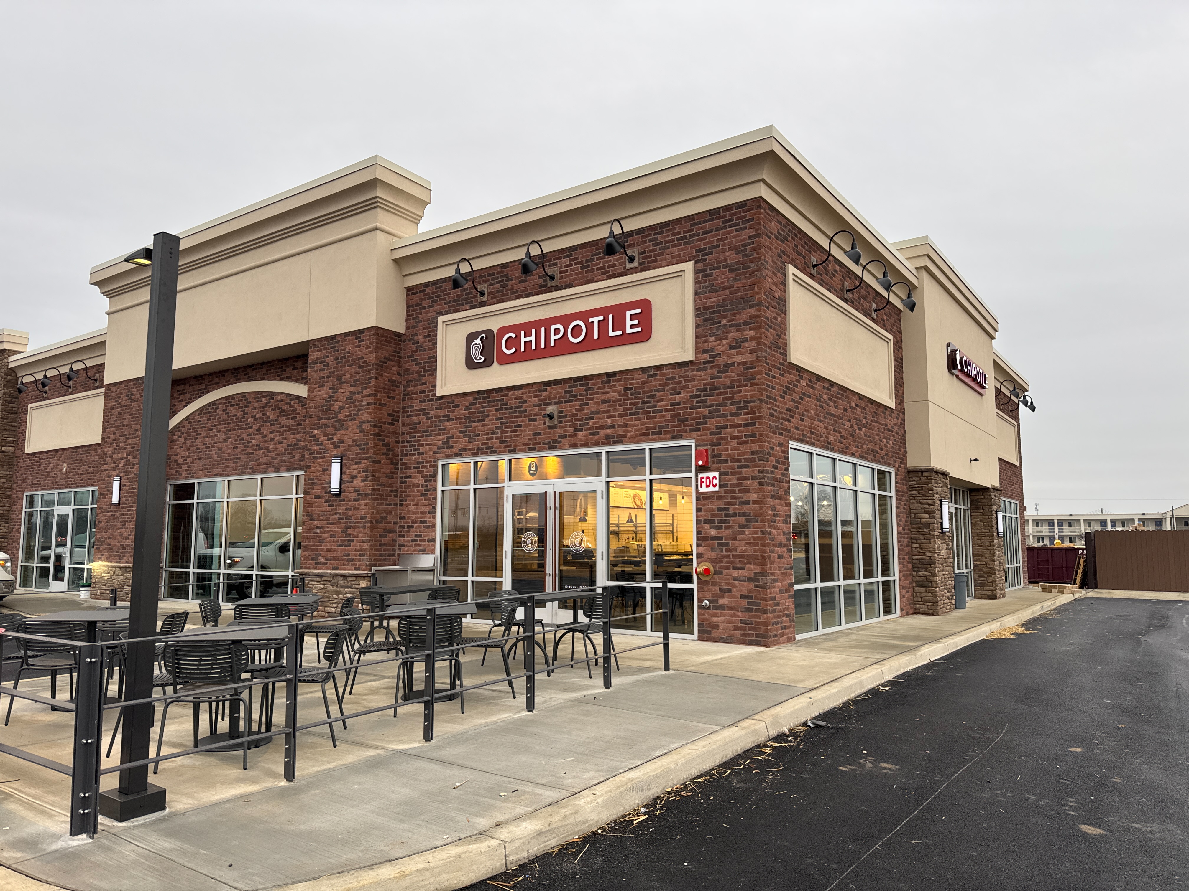 Chipotle Martinsburg WV Fast Casual Mexican Food Restuarant Consstruction