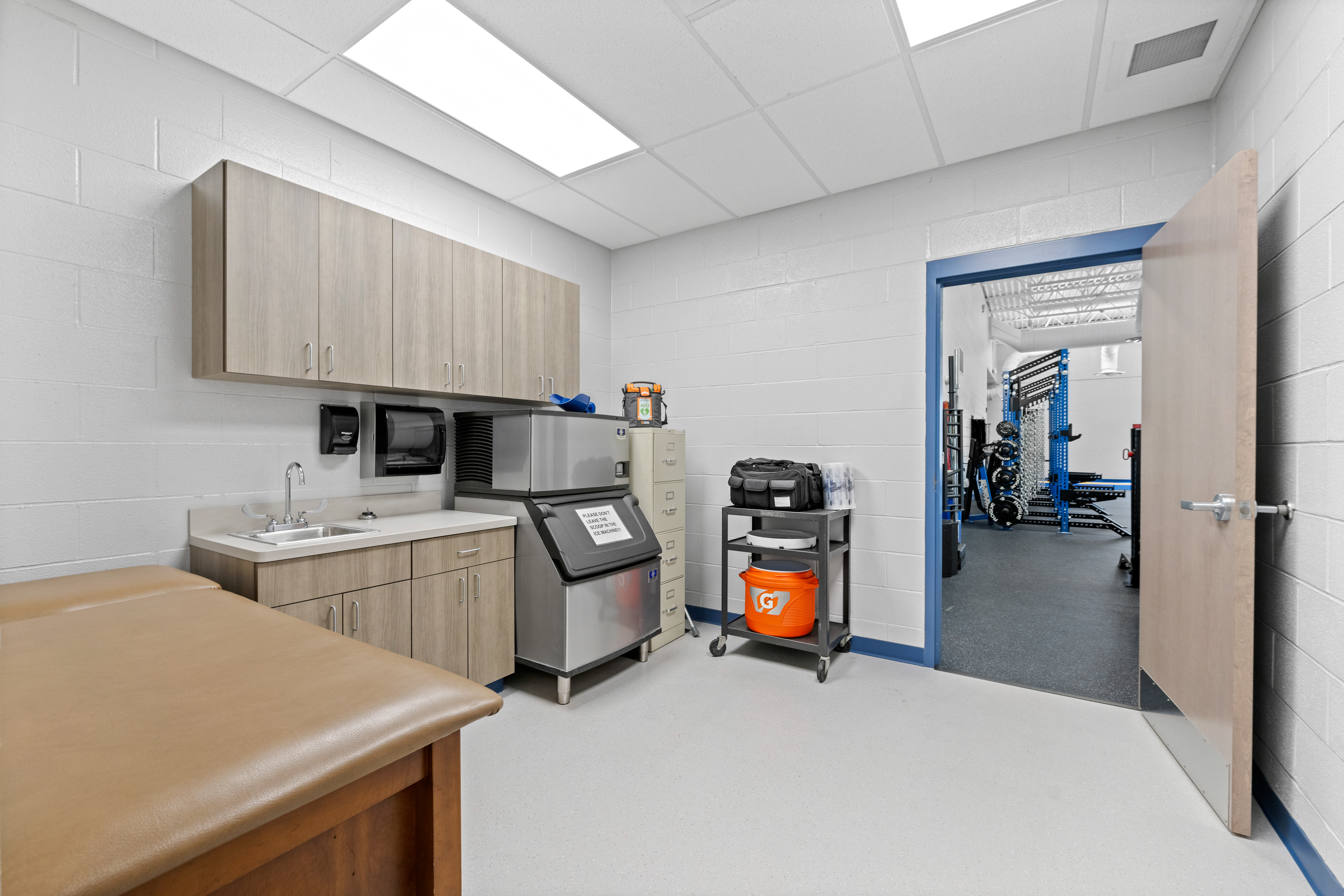 East Canton Foltz Fieldhouse Training Room