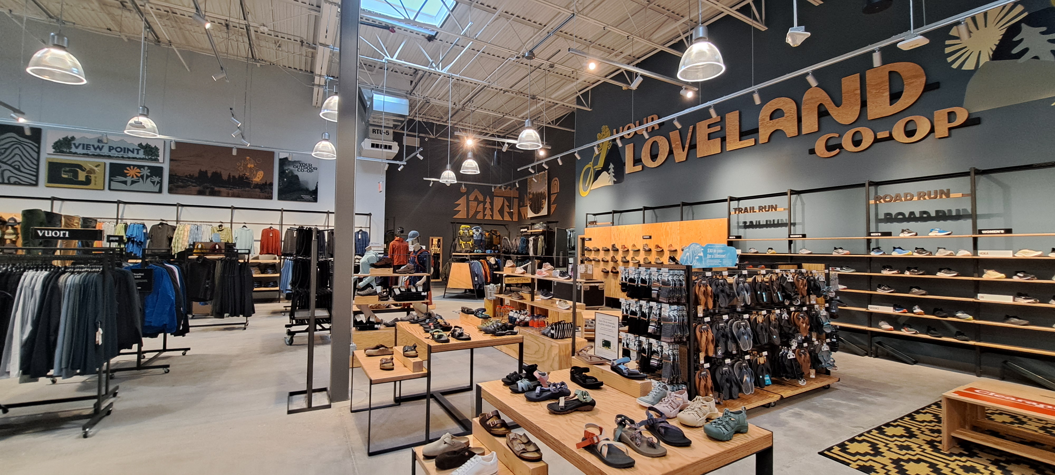 REI Loveland CO Sales Floor