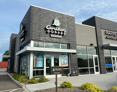 Caribou Coffee Canton OH Front of Building v2